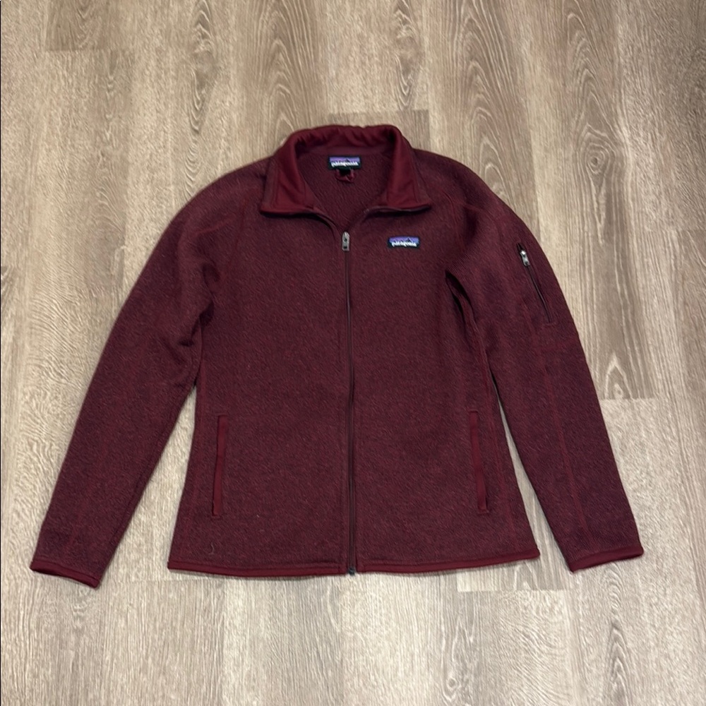 Patagonia Burgundy Full-Zip Jacket